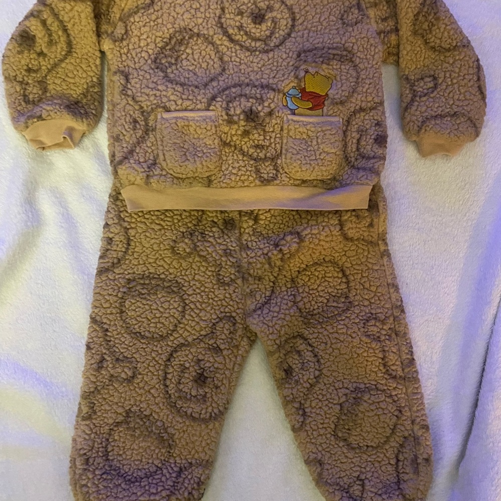 Cozy Winnie the Pooh Fleece 2 piece Set